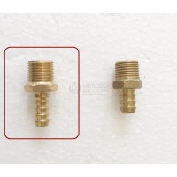 NIPLE LATÃO 1/2"NPT X 1/2"MANGUEIRA