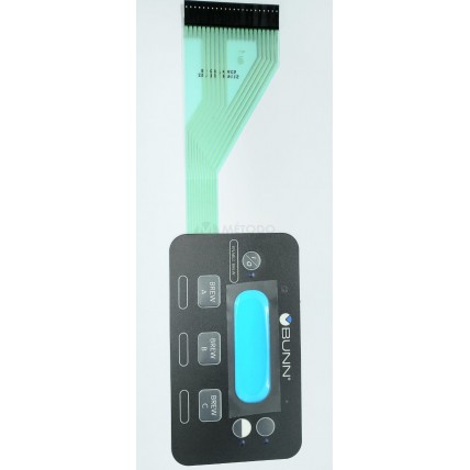 BUNN 52904.0000 SWITCH, MEMBRANE-ICB SINGLE